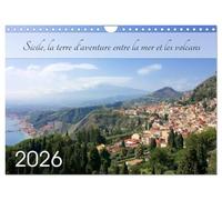 Sicile, la terre d'aventure entre la mer et les volcans (Calendrier mural 2026 DIN A4 vertical), CALVENDO calendrier mensuel: Découvrez la Sicile, la terre d'aventure entre la mer et les volcans
