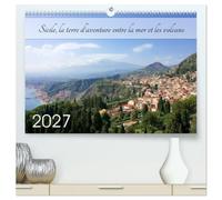 Sicile, la terre d'aventure entre la mer et les volcans (Calendrier mural haut de gamme 2027 DIN A2 vertical), CALVENDO calendrier mensuel: Découvrez ... terre d'aventure entre la mer et les volcans