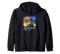 Sicilia Agrigento Felpa con Cappuccio