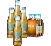 Sicilia Bedda - BIBITE TOMARCHIO - Bibite Siciliane - Spuma, Arancia Rossa, Aranciata, Chinotto, Ginger - Altissima Qualità (4 Bottiglie Vetro Spuma Cl. 20)