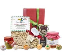 Sicilia Bedda - Box Cesti Natalizi Prodotti Tipici Siciliani - Una Gustosa IDEA REGALO (Box Catania)