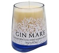Sicilia Bedda - Candela in Bottiglia Liquore - Elegante Complemento d'arredo per Casa e Ufficio (Gin Mare)