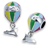 SICILIA BEDDA CAPACI Ciondolo Charm con Foro per Bracciale in Argento 925, con 5 opzioni Modello (1Unità) - Modello 2