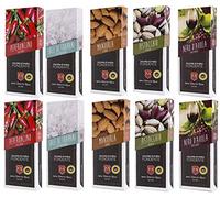 Sicilia Bedda - CIOCCOLATO DI MODICA IGP - 2 Barrette di Cioccolato al Pistacchio, alla Mandorla, al Nero d'Avola, Al Sale di Trapani, al Peperoncino - 1 KG di Cioccolata di Modica - SENZA GLUTINE