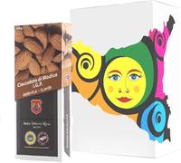Sicilia Bedda - CIOCCOLATO DI MODICA IGP - Cioccolato di Modica SENZA GLUTINE - VARI GUSTI GR. 100 (MANDORLA)