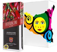 Sicilia Bedda - CIOCCOLATO DI MODICA IGP - Cioccolato di Modica SENZA GLUTINE - VARI GUSTI GR. 100 (PEPERONCINO)