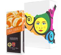 Sicilia Bedda - CIOCCOLATO DI MODICA IGP - Cioccolato di Modica SENZA GLUTINE - VARI GUSTI GR. 100 (SCORZA D'ARANCIA)