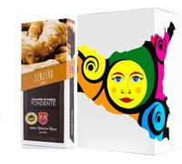 Sicilia Bedda - CIOCCOLATO DI MODICA IGP - Cioccolato di Modica SENZA GLUTINE - VARI GUSTI GR. 100 (ZENZERO)