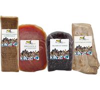 Sicilia Bedda - DELIZIE di TONNARA - Tipico Piatto di Mare della Cucina Siciliana - Bottarga di Tonno/Lattume/Salame di Tonno/Mosciame - 700 Grammi Circa di Prodotti di Tonnara