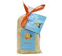 Sicilia Bedda - FIOR DI SALE AROMATIZZATO IN BUSTA GR. 200 - Prodotto nelle Saline Trapanesi (Arancia)