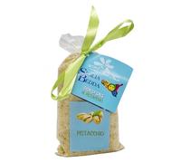 Sicilia Bedda - FIOR DI SALE AROMATIZZATO IN BUSTA GR. 200 - Prodotto nelle Saline Trapanesi (Pistacchio)