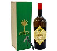 Sicilia Bedda - Kikè Terre Siciliane IGT Traminer Aromatico Sauvignon Blanc - Magnum Legno LT 1,5 - Con Apribottiglia Sicilia Bedda