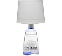 sicilia bedda - Lampada Bottiglia GIN MARE Completa di Paralume - Elegante Complemento d'arredo