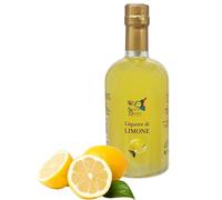 Sicilia Bedda - Liquori Siciliani Fruttati - Elegante Bottiglia 500 ML - (Limone 26°)