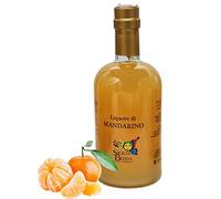 Sicilia Bedda - Liquori Siciliani Fruttati - Elegante Bottiglia 500 ML - (Mandarino)