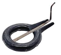 Sicilia Bedda - Marranzano Siciliano Originale - Scacciapensieri Siciliano - Prodotto Artigianale in Ghisa (6 CM, GHISA NERO)