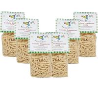 Sicilia Bedda - Pasta Siciliana Trafilata in Bronzo - Busiate Siciliane e Anelletti alla Palermitana - 6 Confezioni da 500 Gr (Busiata Trapanese Corta)