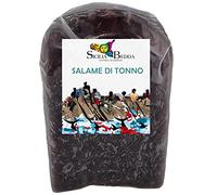 Sicilia Bedda - Prodotti di Tonnara Siciliani - Bottarga di Tonno, Bottarga di Muggine, Salame di Tonno - Qualità Siciliana (Salame di Tonno Gr. 110_130)
