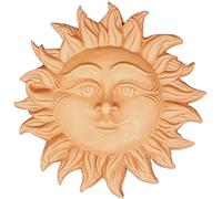 sicilia bedda - Sole in Terracotta - con Gancio da Parete - Prodotto Artigianale (25)