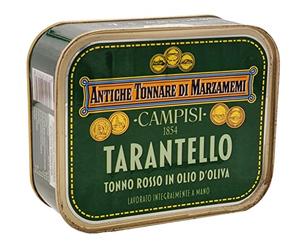 Sicilia Bedda - Tarantello di Tonno Rosso in Olio d'oliva Lavorato a Mano Gr. 340