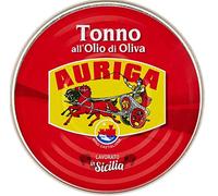 Sicilia Bedda - Tonno Auriga "Nino Castiglione" - Tonno all' Olio d'Oliva - Lavorato a Mano - Alta Qualità (Lattina 220 Grammi)