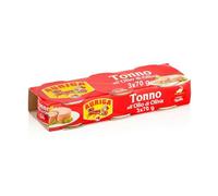 Sicilia Bedda - Tonno Auriga "Nino Castiglione" - Tonno all' Olio d'Oliva - Lavorato a Mano - Alta Qualità (Lattina 3x70 Grammi)