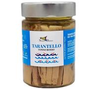 Sicilia Bedda - TONNO ROSSO DEL MEDITERRANEO IN OLIO D'OLIVA - Vari Tagli e Formati (Tarantello, Vaso 300 Grammi)