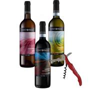 Sicilia Bedda - Vino CENTOPASSI CL. 75 - Vini Siciliani dedicati a Peppino Impastato - Con Gadget Sicilia Bedda (Box Degustazione, Tuttovaben/Radioaut/Ondapazza)