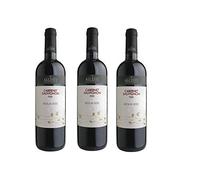 Sicilia Bedda - VINO ROSSO SICILIA DOC -ALCESTI - Vini Vegani - 750 Ml (3 Bottiglie Cabernet Sauvignon)
