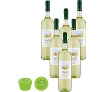 Sicilia Bedda - VINO SICILIANO - 6 Bottiglie da 75 CL - CANTINA SETTESOLI - in Omaggio Tappo in Silicone Sicilia Bedda (Porta Palo Terre Siciliane IGT Bianco)