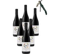 Sicilia Bedda - VINO SICILIANO ANTICHI VINAI - 6 Bottiglie da 750 ML - Con Apribottiglia Multifunzione Sicilia Bedda