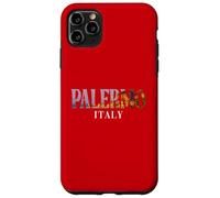 Sicilia Italia Costa Mediterranea All'interno Palermo Testo in grassetto Custodia per iPhone 11 Pro Max