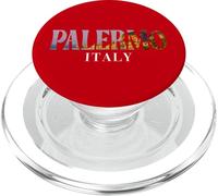 Sicilia Italia Costa Mediterranea All'interno Palermo Testo in grassetto PopSockets PopGrip per MagSafe