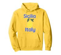 Sicilia Italia Souvenir Siciliano Italiano Promemoria Uomo Donna Felpa con Cappuccio