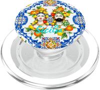 Sicilia Mori testa limone estate arte PopSockets PopGrip per MagSafe