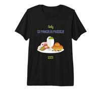 Sicilia Proverbi - Cu Mancia Fa muddichi - Made in Sicily Maglietta Premium