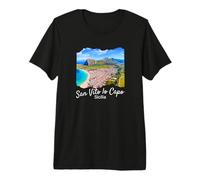 Sicilia San Vito Lo Capo Maglietta Premium