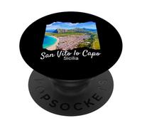 Sicilia San Vito Lo Capo PopSockets PopGrip Adesivo