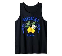 Sicilia Souvenir Italiano Limoni Italia Souvenir dalla Sicilia Canotta