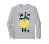 Sicilia Souvenir Italiano Limoni Italia Souvenir dalla Sicilia Maglia a Manica