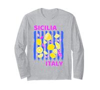 Sicilia Souvenir Italiano Limoni Italia Souvenir dalla Sicilia Maglia a Manica