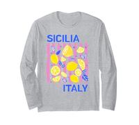 Sicilia Souvenir Italiano Limoni Italia Souvenir dalla Sicilia Maglia a Manica