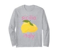 Sicilia Souvenir Italiano Limoni Italia Souvenir dalla Sicilia Maglia a Manica