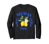 Sicilia Souvenir Italiano Limoni Italia Souvenir dalla Sicilia Maglia a Manica