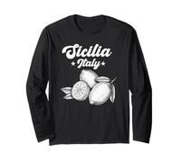 Sicilia Souvenir Italiano Limoni Italia Souvenir dalla Sicilia Maglia a Manica