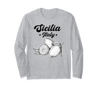 Sicilia Souvenir Italiano Limoni Italia Souvenir dalla Sicilia Maglia a Manica