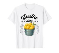 Sicilia Souvenir Italiano Limoni Italia Souvenir dalla Sicilia Maglietta
