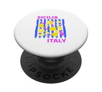 Sicilia Souvenir Italiano Limoni Italia Souvenir dalla Sicilia PopSockets PopGrip Adesivo