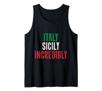 Sicilia Vacanze Italiano ITALY SICILY INCREDIBLY Canotta