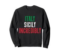 Sicilia Vacanze Italiano ITALY SICILY INCREDIBLY Felpa